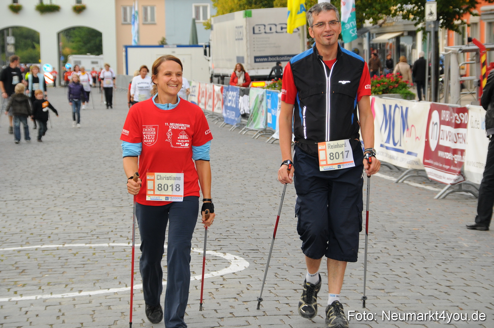 Nordic Walking Stadtlauf Neumarkt 180910 0035